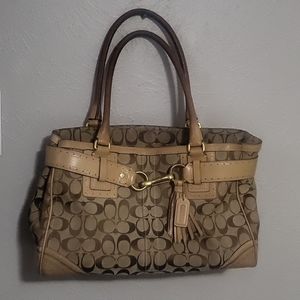 Coach Hampton carry all bag